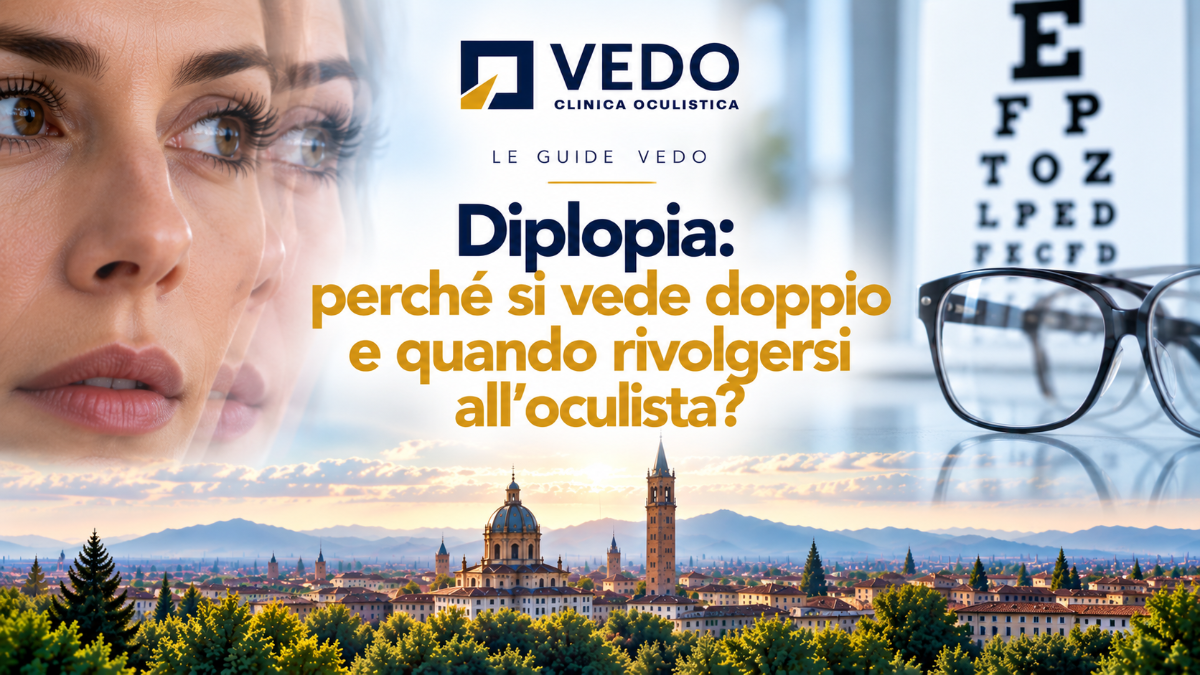 Diplopia e visione doppia: scopri le possibili cause, la differenza tra diplopia monoculare e binoculare e quando rivolgersi al medico. VEDO Parma. | Oculisti VEDO Clinic Clinica Oculistica a Parma Eurotorri
